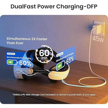 Load image into Gallery viewer, Kiwi Design H4 Boost Comfort Battery Head Strap Accessories for Meta/Oculus Quest 3/Quest 3s, Dual Fast Charge The VR Headset and Battery Strap in 2.5h, Halo Head Strap Reduce Facial Pressure