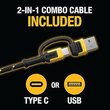 Load image into Gallery viewer, DEWALT Wireless Charger, 15W Max Fast Wireless Charging Pad Mag Safe Compatible with iPhone 16/15 Series 14/13/12, Includes Wall Mounting Plate (No AC Adapter)