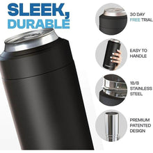 Load image into Gallery viewer, Frost Buddy Universal Buddy Can Cooler - Fits All - For Regular 12 & 16 oz or Slim-Size Bottles - Insulated Double-Walled Stainless Steel (Red)