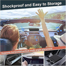 Load image into Gallery viewer, Cd Player for Car - External Car CD Player with Steering Wheel Remote, Plug & Play USB/AUX Connection, Portable CD Player for Cars, Anti-Shock Noise Reduction, Hidden Cable Storage