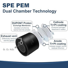 Load image into Gallery viewer, ALTHY Hydrogen Water Generator Bottle Cup Dupont SPE+PEM Dual Chamber lonizer,Upgrade 40 Electrolysis Times/Fully Charged for Travel