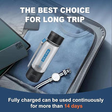 Load image into Gallery viewer, ALTHY Hydrogen Water Generator Bottle Cup Dupont SPE+PEM Dual Chamber lonizer,Upgrade 40 Electrolysis Times/Fully Charged for Travel