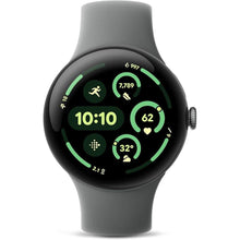Load image into Gallery viewer, Google Pixel Watch 3 (45mm) Latest Model - Android Smartwatch, Heart Rate Tracking, Fitbit Advanced Running, Fitness Insights, 24-Hour Battery - Matte Hazel Aluminum Case - Hazel Band - Wi-Fi