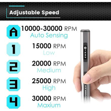 Load image into Gallery viewer, AM ARROWMAX Smart Mini Electric Engraving Pen, HollowCup Motor, 42 Bits with Aluminum Case, OLED, Magnetic Charge, Mini Rotary Tool?Cordless Engarving Pen for Metal, Wood, Glass and Plastic (SGS PRO)