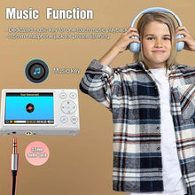 Load image into Gallery viewer, Digital Camera White Vlogging Camera 32GB Card 4K Video 2.8"" Big Screen Portable Compact Travel Camera