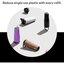 Load image into Gallery viewer, Corkcicle Go Cup XL Insulated Tumbler with Lid and Straw, Matte Black, 30 oz – Reusable Water Bottle Keeps Beverages Cold for 12hrs – Cupholder Friendly Tumbler, Leak-Proof Design