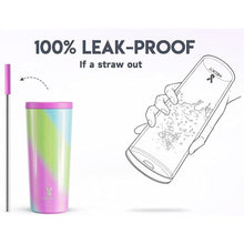 Load image into Gallery viewer, Meoky 24 oz Insulated Tumbler with Lid and Straw, Stainless Steel Vacuum Insulated Tumbler, Keeps Cold for 24 Hours, 100% Leak Proof, Fits in Car Cup Holder (Fairytale)