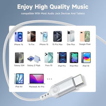 Load image into Gallery viewer, USB C Headphones for iPhone 16 Type C Earbuds Wired Earphones with Mic Volume Control HiFi Stereo for iPhone 15 Pro Max Plus iPad 10 Samsung Galaxy S24 S23 S22 S21 S20 Ultra Note 20 Google Pixel 8 7 6