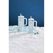 Load image into Gallery viewer, Stanley Quencher H2.0 Tumbler with Handle and Straw 40 oz | Flowstate 3-Position Lid | Cup Holder Compatible for Travel | Insulated Stainless Steel Cup | BPA-Free | Glacier