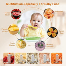 Load image into Gallery viewer, Manual Food Processor Vegetable Chopper, Portable Hand Pull String Garlic Mincer Onion Cutter for Veggies, Ginger, Fruits, Nuts, Herbs, etc., 900ml