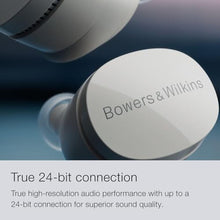 Load image into Gallery viewer, Bowers & Wilkins Pi6 Wireless Earbuds (Storm Grey), in-Ear Bluetooth Earphones with aptX Adaptive & 12mm Drivers, Bespoke Active Noise Cancelling Earbuds, 3 Built-in Mics, 15-Min Quick Charging