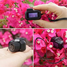 Load image into Gallery viewer, Gsnagole Keychain Camera, World's Smallest 1080P HD Mini Camera, Retro Portable Mini, 100 Mins Battery Life, for Students, Kids (32G)