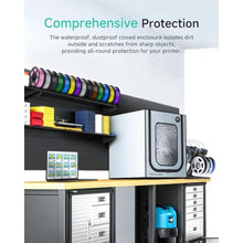 Load image into Gallery viewer, TOPCUBE 3D Printer Enclosure for Bambu Lab A1, Large Size Enclosure with LED Light, Fireproof Waterproof Dustproof Noise Reduction Constant Temperature 3D Printer Cover, 550x600x670MM