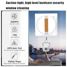 Load image into Gallery viewer, Electric Window Cleaning Robot kit with Two-Way Water Spraying 2500PA Vacuum Suction Perfect for High-Rise Outdoor Windows Cleaner