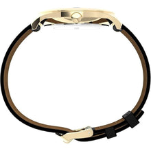 Load image into Gallery viewer, Timex Men's Modern Easy Reader 40mm Watch - Black Strap White Dial Gold-Tone Case