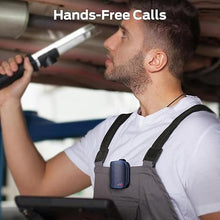 Load image into Gallery viewer, Monster Blaster Micro Bluetooth Speaker, Clip on Wireless Wearable Speaker for Hands-Free Calls and Music, Small Portable Speakers for Workout, Cycling, Running, IPX7 Waterproof (Non-Magnetic), Blue