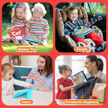 Load image into Gallery viewer, Learning Tablet for Toddlers 1-3 Trilingual Learning Toys with Music & Sound, Montessori Speech Therapy Toys for 1 Year Old Boy Girl Musical Baby Toys 12-18 Months Toddler Toys Age 1-2 2-3 Gifts