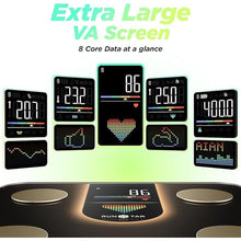 Load image into Gallery viewer, Runstar Scale for Body Weight, Smart Scale with 8-in-1 VA Display, High Precision Bathroom Digital Scale for Body Weight Heart Rate BMI Body Fat 22 Body Composition Sync APP, FSA HSA Eligible