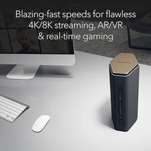 Load image into Gallery viewer, NETGEAR Nighthawk Tri-Band WiFi 7 Router (RS600) - Security Features, BE18000 Wireless Speed (up to 18Gbps) – 10 Gig Internet Port - Covers up to 3,300 sq. ft., 150 Devices