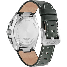 Load image into Gallery viewer, Citizen Men's Eco-Drive Promaster Skyhawk A-T Watch, Green Dial, Green Leather Strap, Atomic Timekeeping (Model: JY8147-01X)
