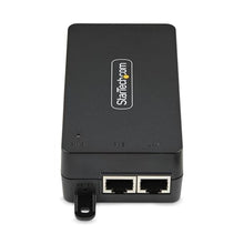Load image into Gallery viewer, StarTech.com 1-Port 10Gbps PoE++ Injector, 60W, 2.5/5/10G Ethernet/10/100/1000Mbps, PoE++, TAA (802.3af/802.3at/802.3bt)