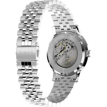 Load image into Gallery viewer, Timex Automatic Watch TW2W59200, Silver, Standard Size, Retro