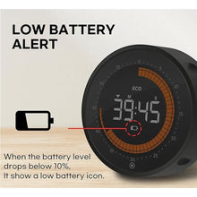 Load image into Gallery viewer, Digital Visual Timer - 60 Min Countdown & Countup, Large Screen for Kids & Seniors, Magnetic & Gym Timer, Classroom Productivity Tool for Autism & ADHD