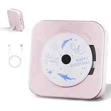 Load image into Gallery viewer, Light Pink Audio CD Player with Speakers for Home Decor (CD909)