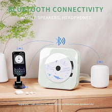 Load image into Gallery viewer, Light Green Audio CD Player with Speakers for Home Decor (CD909)