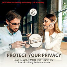 Load image into Gallery viewer, Wireless Headset, Bluetooth Headset with Microphone, AI Noise Canceling Mic & USB Dongle, Wireless Headphones with Mic Mute & Charging Base for Work from Home/Office/Call Center/PC/Laptop/Zoom