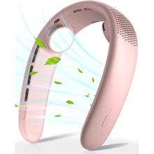 Load image into Gallery viewer, LINFOX Neck Fan,Portable Ultrathin Bladeless Neck Fan,4000mAh Rechargeable Battery Powered,3 Speeds Adjustable,Relaxed Without Feeling,Travel Essentials for Women and Man,Top Holiday Gifts(Pink)
