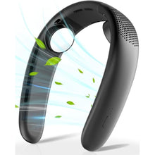 Load image into Gallery viewer, LINFOX Neck Fan,Portable Ultrathin Bladeless Neck Fan,4000mAh Rechargeable Battery Powered,3 Speeds Adjustable,Relaxed Without Feeling,Travel Essentials for Women and Man,Top Holiday Gifts(Black)