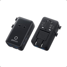 Load image into Gallery viewer, Anker Nano Travel Adapter, 5-Port Power Adapter with 1 AC, 2 USB-A, and 2 USB-C Ports, Smart Temperature Control, Compatible with Over 200 Countries, Ideal for Travel (1-Pack)