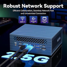 Load image into Gallery viewer, GEEKOM IT1 Mega AI Mini PC,14th Gen Intel Core Ultra U9-185H (Up to 5.1Ghz) Mini Computers 32GB DDR5 RAM 2TB PCle 4.0 SSD Mini Desktop Intel ARC Gpu/Intel AI Boost/Dual NIC LAN/WiFi 7/BT5.4/8K/USB4