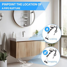 Load image into Gallery viewer, Water Leakage Detector, Underground Water Pipe Leak Detector Monitor with Intelligent High Sensitivity for Site Construction, Car Maintenance and Pipeline Locator