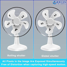 Load image into Gallery viewer, Global Shutter USB Webcam High Speed 5mp@50fps 1440P@60fps Industrial Video Camera with 5-50mm 10X Zoom Lens Variable Focus Close-up PC Camera CS Mount UVC