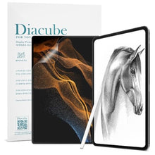 Load image into Gallery viewer, Diacube [1+1 Pack Galaxy Tab S10 Ultra 14.6, Paperfeel Screen Protector 1pc + Anti Glare Protector 1pc, Matte Anti Glare Anti Fingerprint Film with Blue Light Cut Filter, Compatible with S Pen
