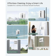 Load image into Gallery viewer, Yoolax Window Cleaning Robot 2.0, Intelligent Robot Window Cleaner with Dual Cross Water Spray Technology, Ungraded 6 Cleaning Paths, Edge Detection System, App & Remote Control, White