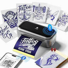 Load image into Gallery viewer, Phomemo TP31 Tattoo Stencil Printer, Mini Tattoo Printer with 30pcs Transfer Paper,Bluetooth Tattoo Machines Printers for Tattoo Beginners & Artists, Compatible with Tablet,Smartphone