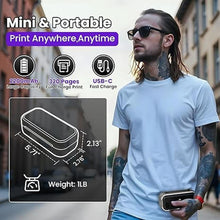 Load image into Gallery viewer, Phomemo TP31 Tattoo Stencil Printer, Mini Tattoo Printer with 30pcs Transfer Paper,Bluetooth Tattoo Machines Printers for Tattoo Beginners & Artists, Compatible with Tablet,Smartphone
