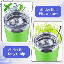 Load image into Gallery viewer, 40 oz Tumbler with Lids and Straws Double Wall Vacuum Insulated Tumbler Cup,Stainless Steel Leak-proof Thermal Tumbler Powder Coated Travel Coffee Mug for Cold and Hot Drinks,Avocado Green