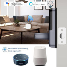 Load image into Gallery viewer, Keyless Entry Door Lock with Handle: Olumat Smart Lock with Fingerprint - Keypad with App Control - Digital Locks for Front Door - for Garage, Home, Office, Rental