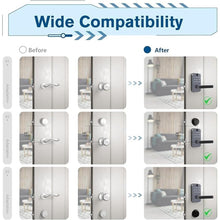 Load image into Gallery viewer, Keyless Entry Door Lock with Gateway: Smart Lock with Fingerprint - Keypad Lock with App Control - Digital Locks for Front Door - for Garage, Home, Office and Rental