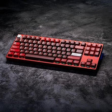 Load image into Gallery viewer, WOBKEY Crush 80 Reboot CNC Aluminum 5-Second Quick-Release Triple-Mode Connectivity Mechanical Keyboard with Superior Acoustics (Pro Red)