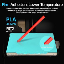 Load image into Gallery viewer, BIQU CryoGrip Pro Glacier Panda Build Plate for Bambu-Lab P1S P1P X1C X1E A1 3D Printers, Double-Sided Fine Textured Spring Steel Sheet, Firm Adhesion, 257x257mm, 1 Piece