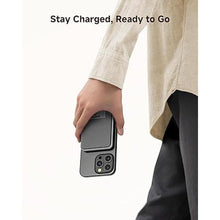 Load image into Gallery viewer, 3 in 1 Charging Station Compatible with MagSafe for Apple, SwanScout 304M, Magnetic Wireless Charger Stand with 5000mAh Detachable Portable Charger for iPhone 16/15, Apple Watch, AirPods (No Adapter)