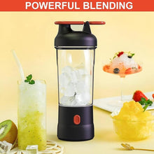 Load image into Gallery viewer, Portable Blender, 25oz Personal Blender for Smoothies and Shakes with 6 Blades, USB C Rechargeable Mini Personal Size Blenders,Fruit Juice Mixer for Home/Office/Travel/Gym (Black)