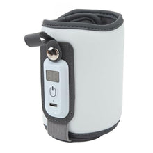 Load image into Gallery viewer, SENECESLI Bottle Warmer, Portable Baby Bottle Warmer for Breastmilk or Formula, 5 Level Accurate Temperature Control, USB Powered Fast Heating Baby Milk Warmer with LCD Dsplay
