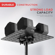 Load image into Gallery viewer, Pyle Projector Stand 28" to 46" Height Adjustable Tripod for Projector, Laptop, DJ Equipment, and More, Portable & Lightweight with Easy Setup, Metal Construction, Adjustable Tray Angle, 20"x16" Inch