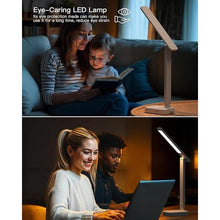 Load image into Gallery viewer, Power Strip with LED Desk Lamp, PD 30W Touch Desk Lamps, 4 Outlets 4 USB Ports(2 USB C) Small Desk Lamp 5FT Extension Cord Table Lamp for Home Office College Dorm Room Essentials Bedroom Bedside Study